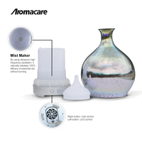 Mini bouteille de diffuseur d'arôme 3D, accessoire multicolore en verre, aromathérapie lumineuse, offre spéciale