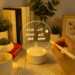 DIY New Unique Products Personalized Wedding DIY Creative Led Acrylic Message Board Christmas Gift Sets - Product Image 1