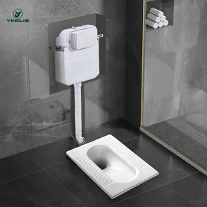 Шайба высокого давления для ванной комнаты с скрытым резервуаром для воды для настенного туалета