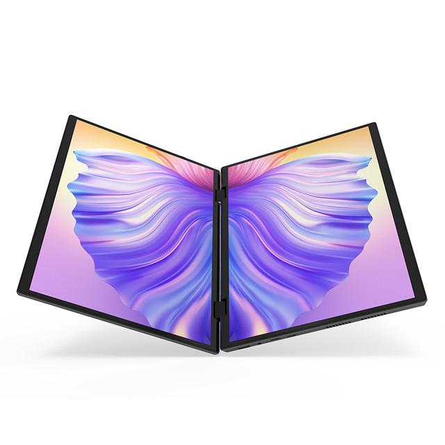 New Custom Logo 14Inch Touch Screen Intel N100 12th Gen Windows 11 Computer PC 2 in 1 Tablet Double Touch Screen Business Laptop