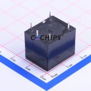 HRS4FH-S-DC12V Power Relay Through hole Component (THT),15.5x19mm Relay <b>12V</b> 5 10A 30V-<b>DC</b>/250V-AC - Product Image 2