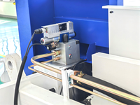 Prensa de freno CNC automática SPS de 130T, placa de Metal de 4000mm con programación 2D y simulación 3D para acero al carbono y aluminio