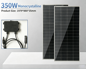 Panel solar policristalino de 350W con gran resistencia a la intemperie para monitoreo en exteriores, equipo de camping y almacenamiento de energía solar - Product Image 4