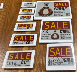 Étiquettes de prix numériques E Ink Display E Paper 2,13 pouces pour supermarchés, étiquettes de rayonnage électroniques Epaper, système Ble5.0, étiquettes de rayonnage électroniques ESL - Product Image 3