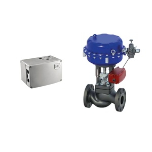 صمام تحكم صيني مماثل IMI CCI GS مع صمام إيطالي STI Positioner قدم مستعمل للطاقة والزيت والغاز الكيميائي