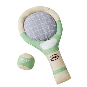 <span class=keywords><strong>Raquette</strong></span> de tennis mobile interactive personnalisée nouvelle friandise jouet en peluche pour chien - Product Image 3