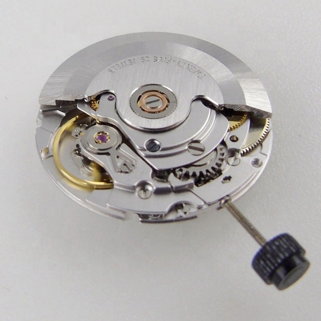 PT5000 Gold Mechanical Watch Movement Series Automatic Self-winding 25 Jewels with Datewheel Top Quality Version