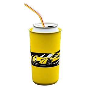 Customized <b>Yacht</b> Printing Neoprene Sleeve for Ice Cooler Insulator Cover for Cold Drinks Beverages Neoprene Cup Holder - Product Image 2