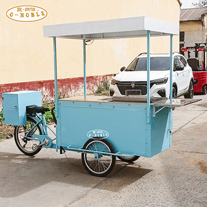 Bicicleta eléctrica solar para comida, triciclo, bicicleta de comida callejera, bicicleta Expendedora de tres ruedas - Product Image 4