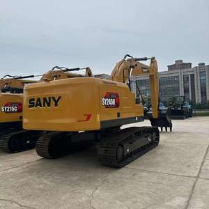 Excavadora Usada Sany SY245H de 25 Toneladas con Bajas Horas de Trabajo, Modelo SY245H Pro, Motor EPA CE, Caja de Cambios PLC, Bomba de Engranajes - Product Image 1