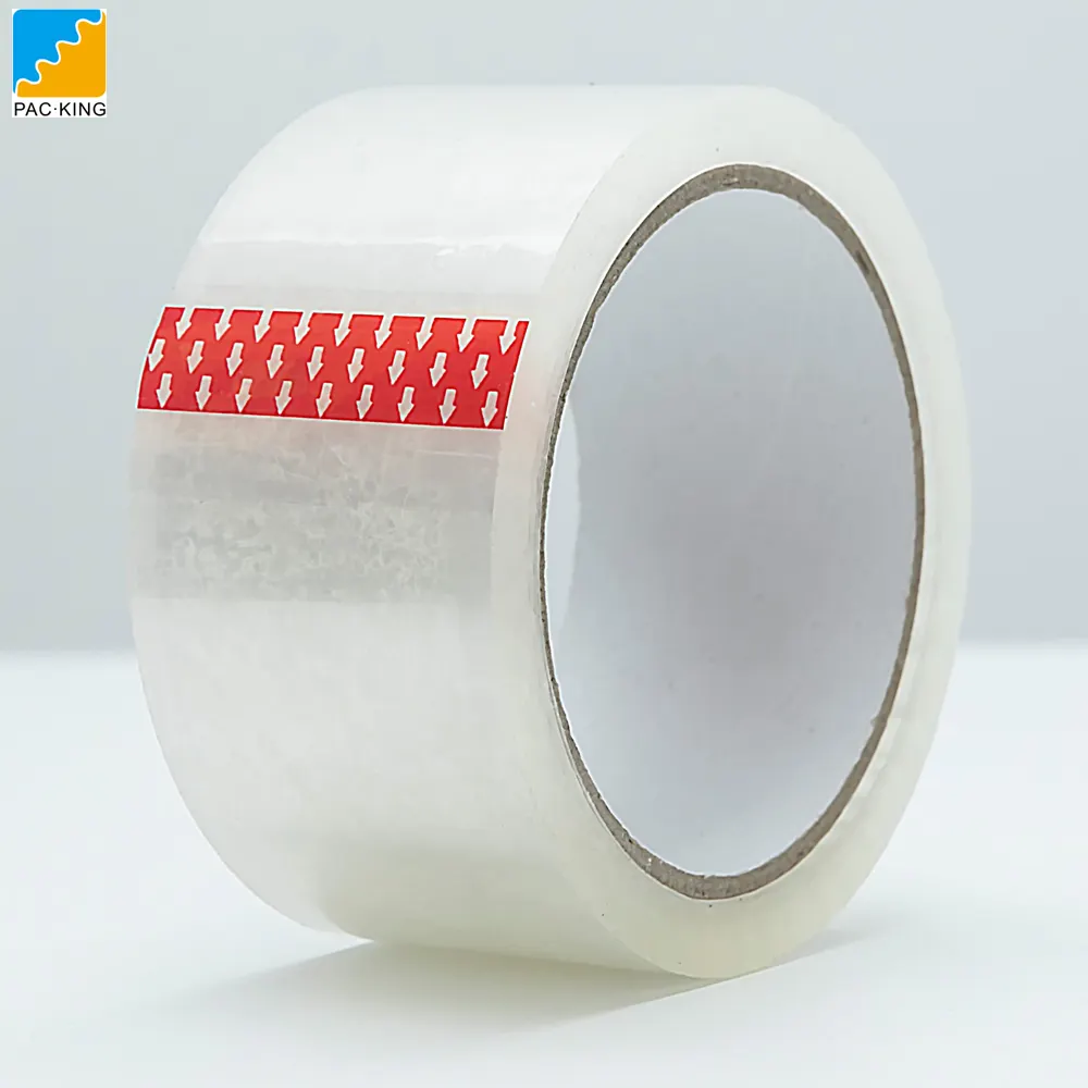 Bopp Packing Tape BOPP Packaging Printed Tape With Logo Clear Package Bopp Adhesive Tape Cinta Adhesiva De Embalaje Transparent