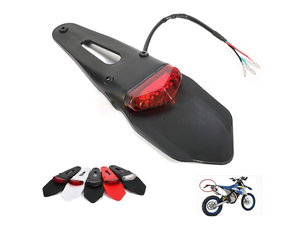 KS22-010 범용 오토바이 테일 램프 연기 LED 통합 방향 지시등 브레이크 테일 라이트 - Product Image 4