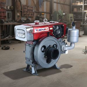 Moteur diesel monocylindre 4 temps refroidi par eau Tengka Changchai 24HP Zs1115 avec roulement - Product Image 1