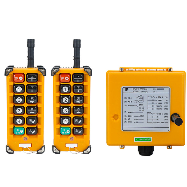 Intelligent Waterproof Wireless Remote Control for Crane Parts