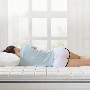 Colchón Híbrido de Diseño Moderno, Tamaño King, Plegable y Comprimido, con Espuma Viscoelástica, Látex y Resortes Ensacados, para Adultos, Ideal para el Dormitorio - Product Image 6