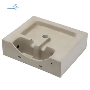 Customized Small Size Bathroom Ceramic Sinks Sanitary Ware Rectangle Hand Wash Basin Sink