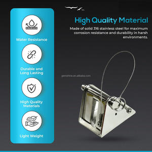 Tope de Cadena para Ancla de <span class=keywords><strong>Barco</strong></span> de Acero Inoxidable de Alta Resistencia para Cadenas de 5/16 " a 1/4 " - Product Image 2