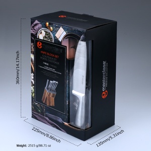 Juego de Cuchillos de Cocina de Acero Inoxidable Magnético de Doble Cara con Diseño Profesional, Cuchillos de Chef con Logotipo Personalizado, Hechos de Metal Duradero - Product Image 2
