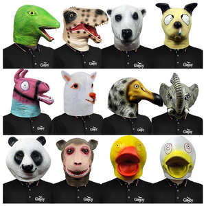Máscaras de Animales de Látex Divertidas en Varios Estilos, Realistas, para Fiestas de Halloween, Cosplay, Carnaval, Venta al Por Mayor, Personalizadas - Product Image 4