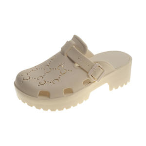 Sabots de haute qualité à semelle épaisse, antidérapants, respirants, chaussures de jardin d'été, pantoufles pour femmes, <span class=keywords><strong>mules</strong></span> élégantes, chaussures décontractées - Product Image 2