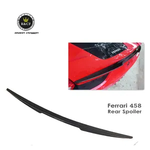 Koolstofvezel Achterspoiler Voor 2011-2016 Ferrari 458 Italia En Spider En Speciale
