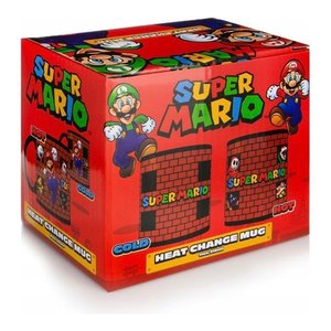Tazza mug Ceramica (315ml) Mario Bricks SUPER MARIO Changement de couleur à la chaleur SCMG28005 - Product Image 2