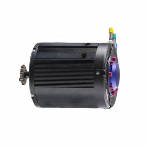 Moteur synchrone à aimants à refroidissement par eau 5KW 145, moteur BLDC personnalisable pour moto, moteur PMSM à refroidissement par eau 145 pour transmission intermédiaire - Product Image 4