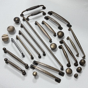 Phong cách Châu Âu Nước Tủ Tủ Tủ rượu Tủ knobs và xử lý, tinh tế Retro Đồng Nhà bếp và phòng phần cứng - Product Image 1