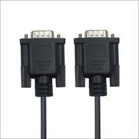 Câble VGA D-Sub 15Pin mâle à mâle avec gaine en PVC Câble DB 15 broches pour ordinateur et lecteur DVD