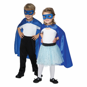 Vente en gros à bas prix Enfants Robin Cosplay Cape et masque doux Super-héros Capes Set pour garçons et filles - Product Image 2