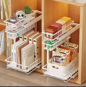 <b>Large</b> Capacity Metal Wire <b>Storage</b> <b>Basket</b>, Household Kitchen <b>Storage</b> <b>Basket</b> for Vegetables, Fruits & Tableware - Product Image 4