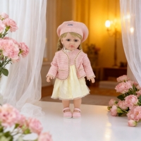 Poupée de bébé nouveau-né réaliste en silicone souple 3D colorée de haute qualité pour les petites filles, jouet éducatif mignon et réaliste