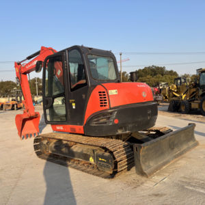 Japonés de alta calidad para Kubota KX183, excavadora sobre orugas, rodamiento de engranaje de motor de 8 toneladas, bajas horas de trabajo, perfecto estado, barato - Product Image 1