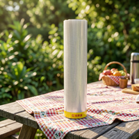 Film alimentaire en PVC hautement transparent, film étirable pour la conservation des aliments, largeur 40 cm, film plastique pour la cuisine, l'emballage des restaurants