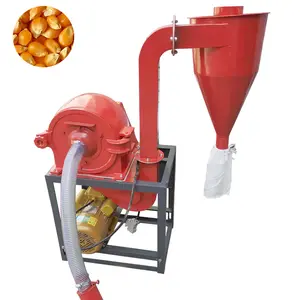 Electric maize grinding mill prices maize corn hammer mill stone grinding machine for corn powders