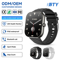 Reloj Inteligente D02 con Pantalla TFT Cuadrada de 2.01'', Llamadas, Resistente al Agua IP68, Monitor de Salud, Modo Deportivo, Rastreador de Actividad para Unisex