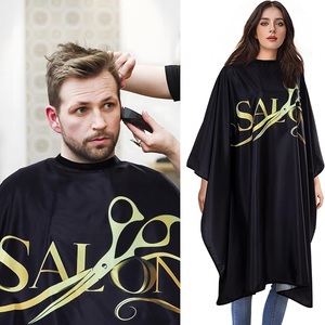 Mantella Impermeabile per Taglio Capelli, Grembiule da Parrucchiere Personalizzato, Asciugamani Bagnati per Barbiere, Gown per Uomo - Product Image 3