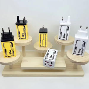 Pengisi daya ponsel USB 130W 4 port, pengisi daya Cepat PD USB Multi perangkat untuk MacBook untuk iPhone Samsung - Product Image 6