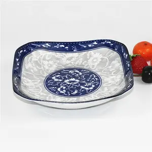 Assiettes en céramique personnalisées, lave-vaisselle en porcelaine, assiettes à dîner carrées sûrs, assiettes à salade en vrac, 8 pouces, 1 pièce