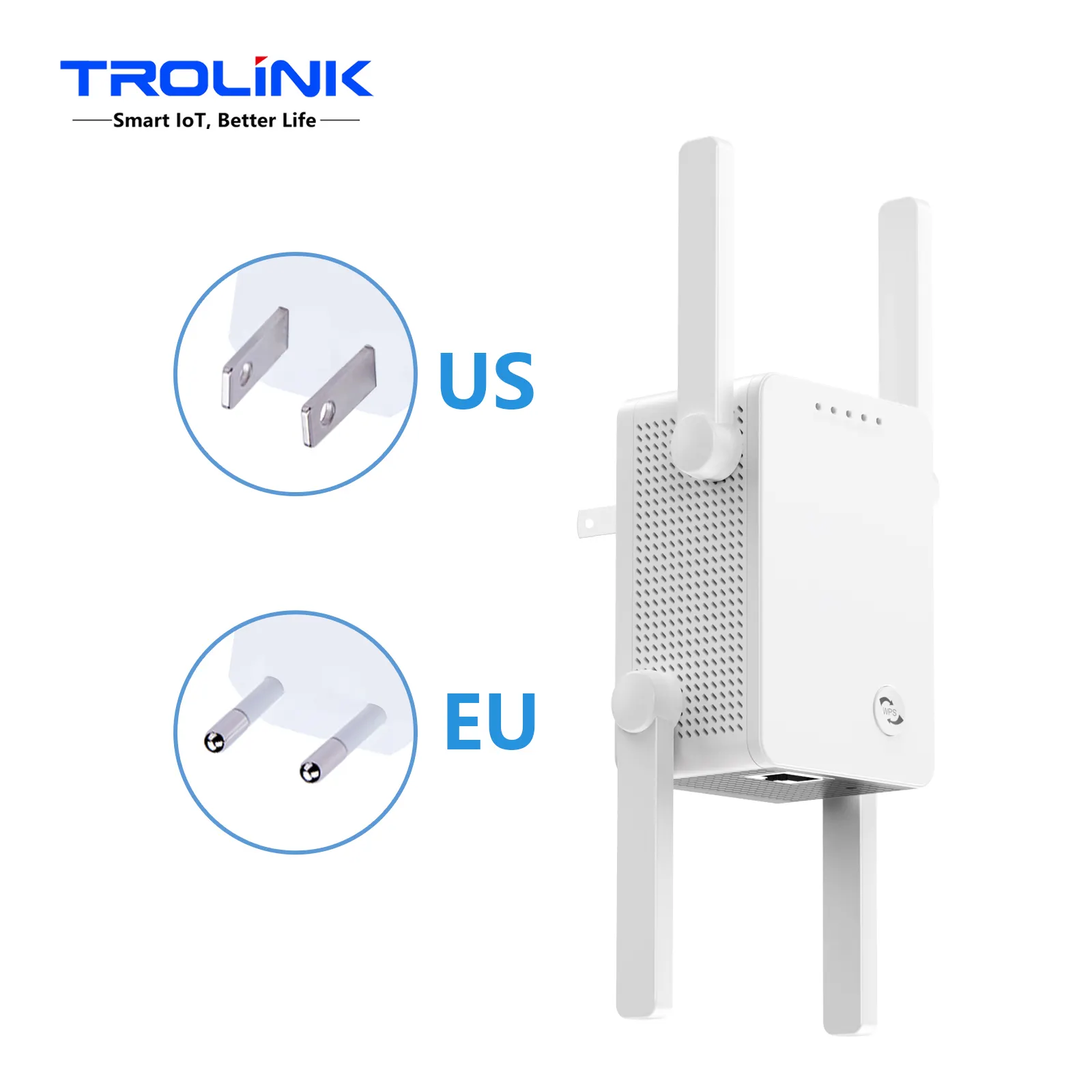 TROLINK yüksek kaliteli uzun menzilli açık WiFi tekrarlayıcı amplifikatör WiFi genişletici 300Mbps