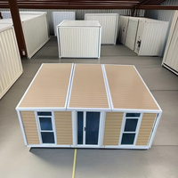 XH conception européenne 20ft conteneur maison détachable extensible structure préfabriquée pas toiture fait panneau sandwich en acier