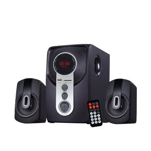 Subwoofer BT en bois de 40 watts, haut-parleur multimédia 2.1 pour ordinateur - Product Image 1