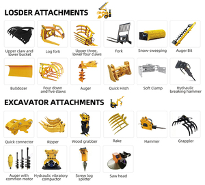 4x4 máy kéo nhỏ gọn backhoe mini loader Mini Máy kéo với backhoe và kết thúc trước loader - Product Image 5