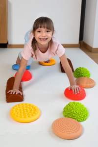 Jouets éducatifs Autisme Senrosy Step Stone Enfants Toddler Obstacle Course Stepping Stones - Product Image 2