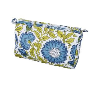 Bolsas de Cosméticos de Algodón con Estampado Artesanal, Ligeras, Transpirables, Estilo Bohemio, para Viaje, Baño o Sala de Estar, Precio al por Mayor en India - Product Image 6