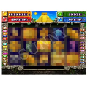 Golden City single screen Subsino games board/Nile Treasure US skill preview games board/pog 595 wms 550 keno Fire link games
