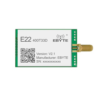Modul Lora RF Modul Serial Nirkabel E22 SMD Modem Transmisi 230Mhz 400Mhz 900Mhz RSSI Jarak Jauh E22-400T33E 400T33D