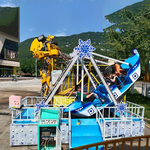Bán đu nhỏ đồ chơi nhỏ công viên giải trí thuyền ngoài trời tàu cướp biển đi xe thiết bị sân chơi - Product Image 3