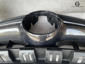 W213 कार्बन फाइबर कार ग्रिल 2016 + मर्सडीज बेंज ई क्लास w213 e63s amg कार्बन फाइबर ग्रिल ई 63s सामने बम्पर ग्रिल - Product Image 5