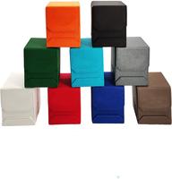 Boîte de rangement magnétique carrée polyvalente personnalisée pour jeux de société et pour matériau XenoSkin, capacité 3-6L